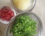 A picture of step 1 of Dal palak (In pressure cooker).