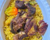 A picture of step 7 of Authentic Mandi rice.