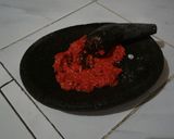 Foto langkah ke 1 dari resep Udang pete balado.