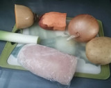 Foto del paso 1 de la receta: Puré de verduras y pollo