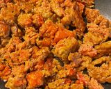 A picture of step 2 of Rotel Dip.