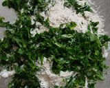 A picture of step 1 of Methi thepla.