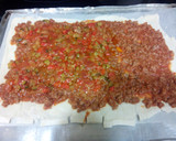 Foto del paso 4 de la receta: Empanada de hojaldre rellena de carne