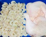 Foto langkah ke 1 dari resep Adonan Dimsum/Hakao/Pangsit/Wonton/Dumpling Udang Ayam.