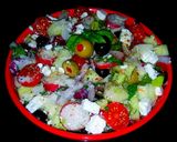 A picture of step 8 of Mike's Healthy Zesty Greek Salad.