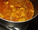 A picture of step 5 of Chicken Jalfrezi.