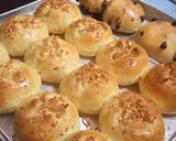 Foto langkah ke 8 dari resep No Knead Garlic Cheese Bread (tanpa ulen).