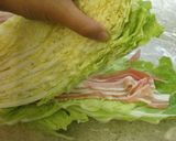 A picture of step 1 of Easy Layered Chinese Cabbage and Pork In A Pot.