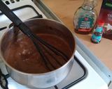 A picture of step 6 of Vickys Chilli (or not!) Chocolate Pudding Pie, GF DF EF SF NF.