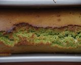 A picture of step 4 of Only Mix and Bake!! Matcha Cake with White Chocolate.