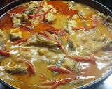 A picture of step 10 of Fish in Chilli Paste Sauce / Chue Chee Pla.