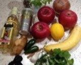 A picture of step 1 of Jonathan Apple and Spicy Banana Chutney.