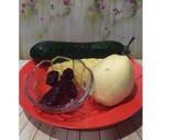 Diet Juice Pineapple Zucchini Pear Blackberry langkah memasak 1 foto