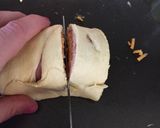 A picture of step 9 of Ham And Cheese Pinwheels.