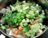 A picture of step 1 of Mixed Veggie & Cheddar Mashed Potatoes.