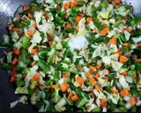 A picture of step 3 of Chinese Fried Rice.