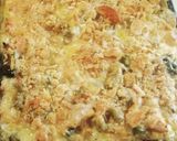 A picture of step 10 of Cheesy Chicken Broccoli Rice Casserole.
