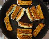 A picture of step 10 of Easy Sausage and Shiso Leaf Gyoza.
