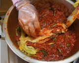 A picture of step 9 of Our Homemade Authentic Kimchi.