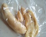 A picture of step 1 of Chocolate Banana Scones Made Completely in a Plastic Bag!.