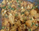 गोभी आलू मटर की सब्जी (gobi aloo matar ki sabzi recipe in Hindi) रेसिपी चरण 5 फोटो