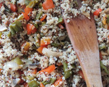 Foto del paso 7 de la receta: Berenjena rellena quinoa y verduras