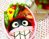 A picture of step 4 of Character Bento: Easily Layered Baikinman.