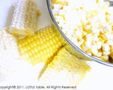 A picture of step 2 of Potatoes and Corn With Miso Butter.