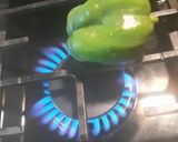 A picture of step 1 of Fire Roasted Peppers.