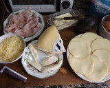 Foto del paso 1 de la receta: Galettes con espinacas, huevo a la plancha, jamón y aguacate
