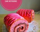 Mini roll cake #ketopad langkah memasak 10 foto