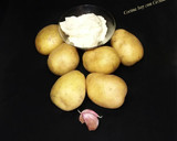 Foto del paso 1 de la receta: Patatas con ajo y mayonesa