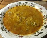 Foto del paso 3 de la receta Sopa de arroz con chirlas