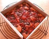 A picture of step 15 of Mixed Berry Meringue Cake.