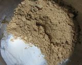 A picture of step 3 of Oil-free Kinako (Roasted Soy Flour) and Brown Sugar Cookies.