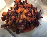 Une image de l'étape 8 de Gâteau de sarrasin aux prunes noires et sucre punjabi.