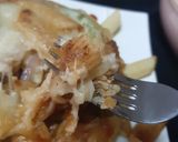 A picture of step 5 of Chicken kabab cheez pasta 😋.