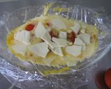 A picture of step 3 of Microwave Tomato Cheese Omelette Using Just One Egg.