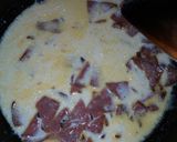 A picture of step 4 of Creamy Beef Fettucine.