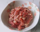 Hình bước làm 1 của món PHỞ xào mềm