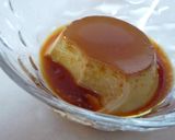 A picture of step 12 of Easy Tea Flavored Caramel Custard Pudding Made in a Pan.
