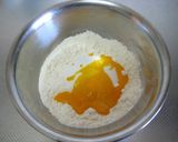 A picture of step 2 of Chestnut Cheese Tart.