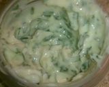 A picture of step 1 of Salmon en Croute.