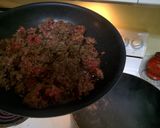 A picture of step 4 of Lasagna with Meat Sauce.