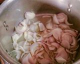 A picture of step 1 of Beef pasandey.