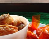 A picture of step 4 of Masala Kharek (spiced dried dates).