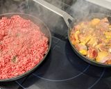 Foto del paso 2 de la receta: Canelones de carne navideños