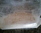 A picture of step 4 of Oysters Po Boy.