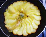 A picture of step 4 of Easy Apple Cake Made In a Frying Pan.