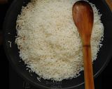 A picture of step 4 of Vegetable Rice.